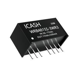 -DC-DC(1-20W)宽电压输入隔离电源_WRB_S-3W_WRB4815S-3WR3